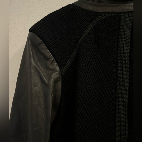 Marc By Marc Jacobs Leather Blazer - Picture 2 of 5